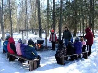 Maple Syrup Boiling Station