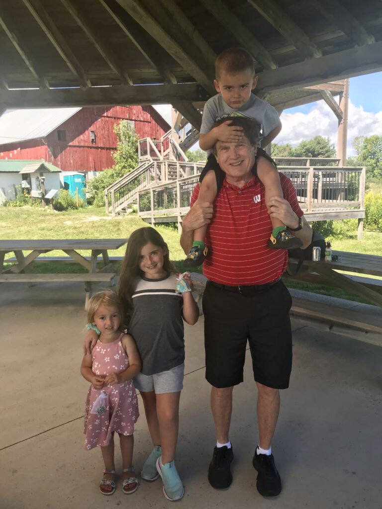 Family visiting the Dunes!