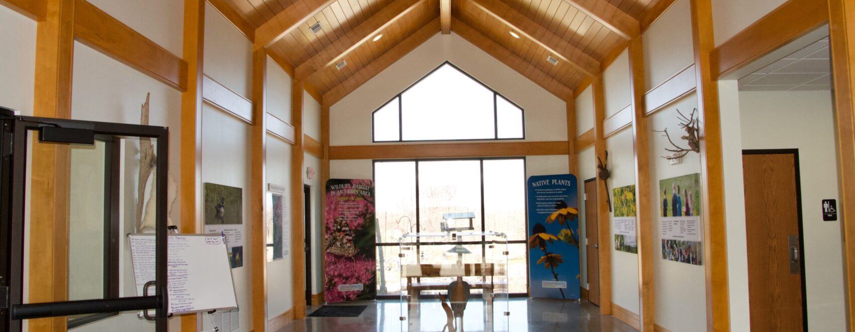 Nature Center hallway