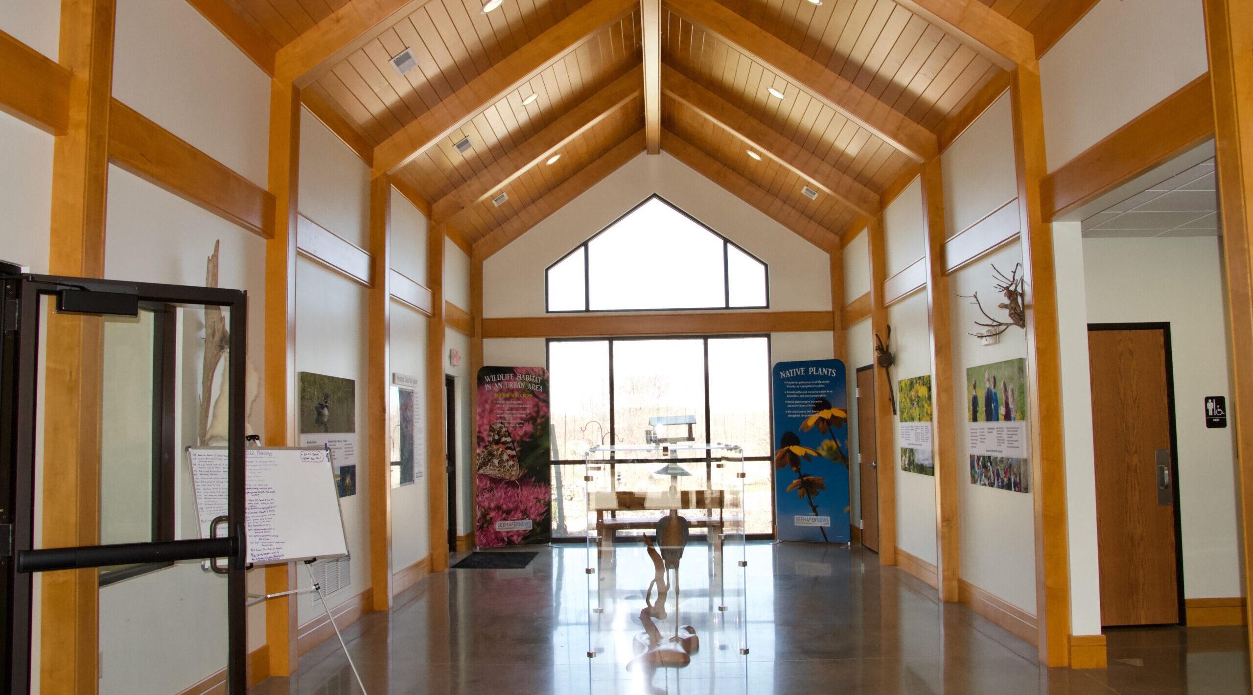 Nature Center hallway