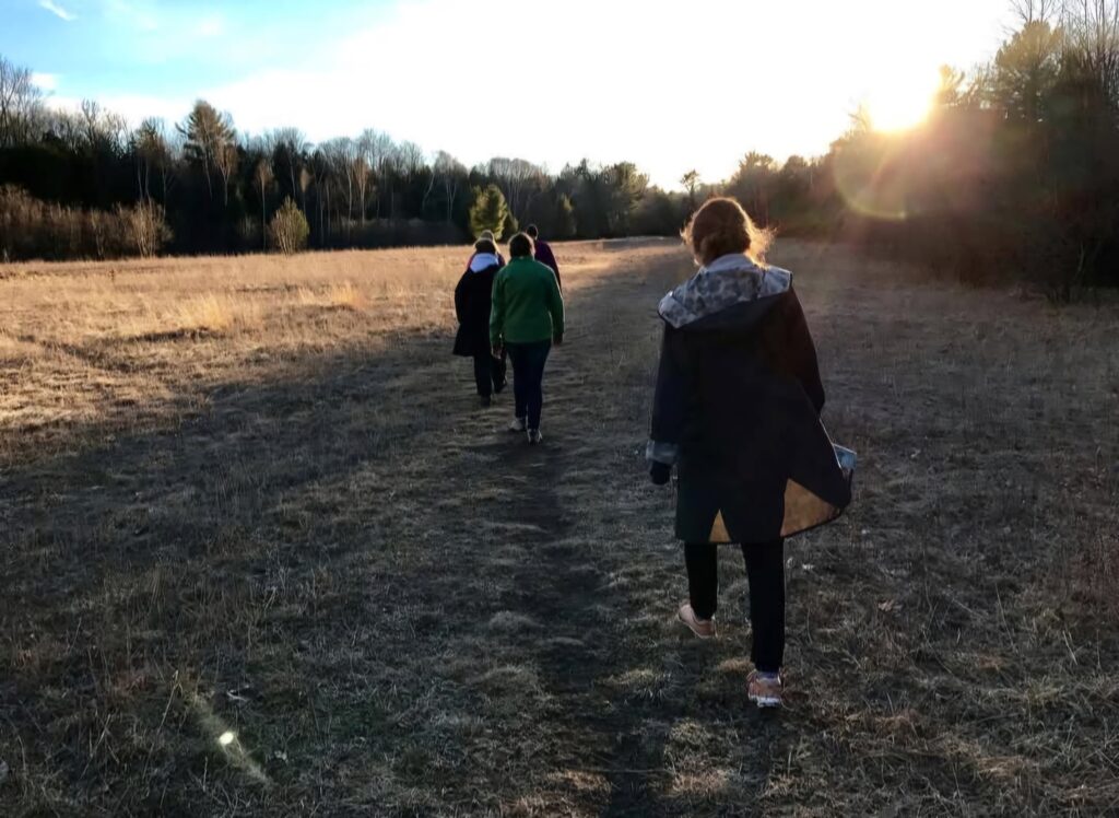 Hikers on Ice Age Trail